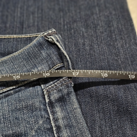 ♡ Citizens of Humanity Blue Jeans | Amber Stretch High Rise Bootcut Anthropology - Picture 13 of 16